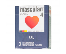 Презервативы увеличенного размера Masculan Classic XXL, 3 шт.