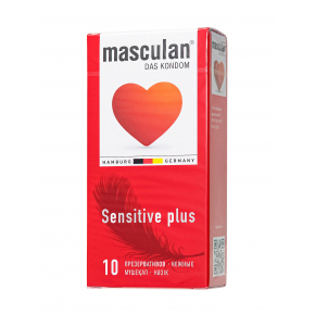 Презервативы Masculan Sensitive Plus, 10 шт.