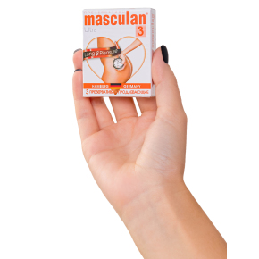 Презервативы с анестетиком Masculan Ultra Long Pleasure, 3 шт.