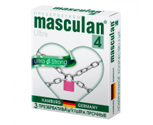 Презервативы Masculan Ultra Strong, 3 шт.