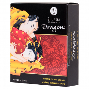 Интимный возбуждающий мужской крем Shunga Dragon, 60 мл