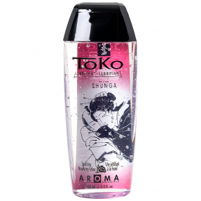 Съедобный лубрикант Shunga Toko Aroma Strawberry Champagne, 165 мл