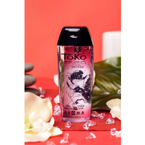 Съедобный лубрикант Shunga Toko Aroma Strawberry Champagne, 165 мл