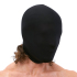 Lux Fetish Stretch Hood, черная — глухая эластичная маска на голову