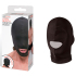 Open Mouth Stretch Hood, черная — эластичная маска на голову с прорезью для рта