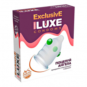 Презерватив с шариками Luxe Exclusive «Поцелуй Ангела», 1 шт.