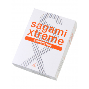 Презервативы Sagami Xtreme Superthin, 3 шт.