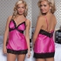 Seven`til Midnight Enchanting Chemise & Thong — очаровательная атласная сорочка