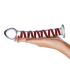 Mr. Swirly Dildo — фаллоимитатор из стекла ручной работы, 20×4 см