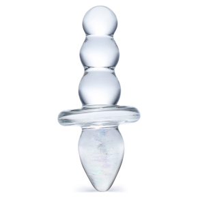 Titus Beaded Butt Plug &mdash; двойная пробочка-елочка с блестящей спиралькой
