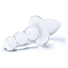 Titus Beaded Butt Plug &mdash; двойная пробочка-елочка с блестящей спиралькой