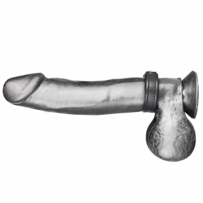 Кольцо на пенис на клепках BlueLine Snap Cock Ring