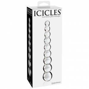 Icicles №2 — стеклянный стимулятор, 21.6×2 см