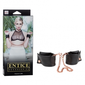 Entice French Cuffs — французские наручники-манжеты на цепи