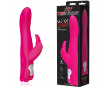 Вибратор с ротацией Erotic Fantasy G-Spot Rabbit With Rotating Shaft