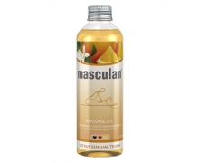 Masculan Massage Oil Citrus Sensual Touch, 200 мл — тонизирующее массажное масло с цитрусовым ароматом