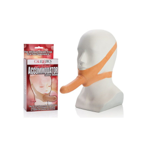 Латексный страпон на подбородок The Original Accommodator, телесный
