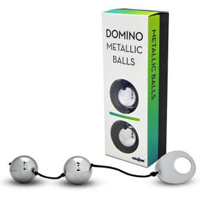 Металлические вагинальные шарики Seven Creations Range Domino Metallic Balls