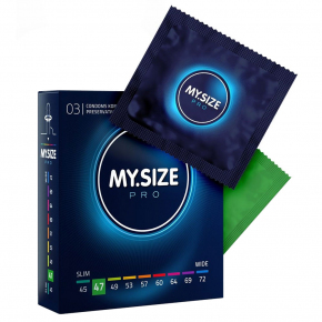 Презервативы My.Size Pro 47, 3 шт.