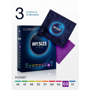 Презервативы My.Size Pro 69, 3 шт.