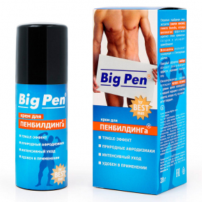 Крем для увеличения члена Биоритм Big Pen, 20 г