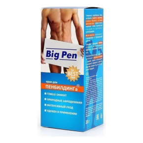 Крем для увеличения члена Биоритм Big Pen, 20 г
