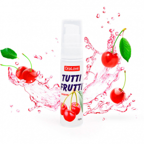 Съедобный лубрикант Биоритм Ora Love Tutti-Frutti Вишня, 30 г