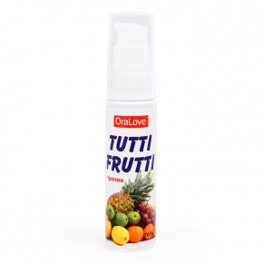 Съедобный лубрикант Биоритм Ora Love Tutti-Frutti Тропик, 30 г