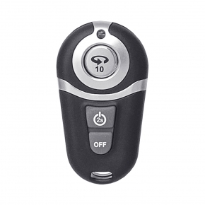 RealStick Elite, телесный — перезаряжаемый вибратор на присоске с пультом ДУ, 20×4 см