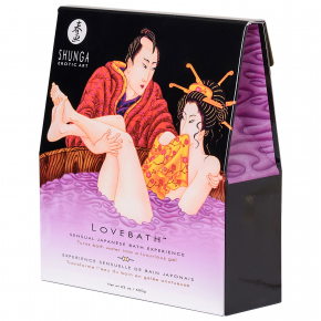 Соль для ванны Shunga LoveBath Sensual Lotus, 650 г