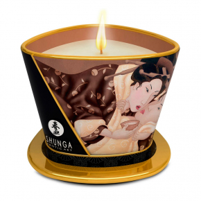 Массажная свеча с ароматом шоколада Shunga Intoxicating Chocolate, 170 мл