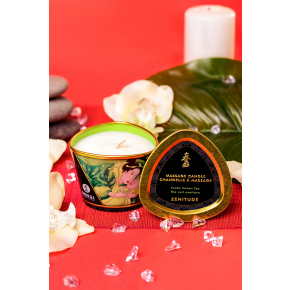 Массажная свеча с ароматом зеленого чая Shunga Exotic Green Tea, 170 мл