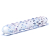 Purple Rose Nubby Dildo — двухцветный фаллоимитатор из стекла, 17.8×2.9 см