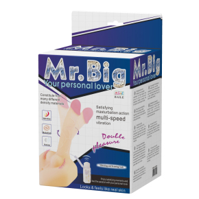 Мастурбатор-вибратор с ротацией Mr. Big