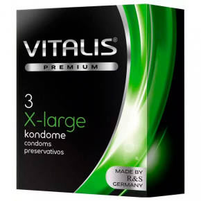 Презервативы Vitalis Premium X-Large, 3 шт.