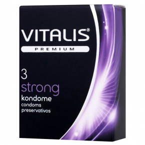 Презервативы Vitalis Premium Strong, 3 шт.