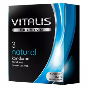 Презервативы Vitalis Premium Natural, 3 шт.
