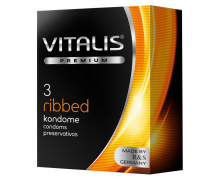 Презервативы Vitalis Premium Ribbed, 3 шт.