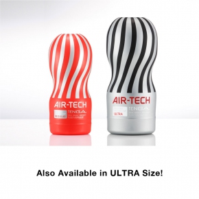 Tenga Air-Tech Reusable Vacuum Cup Regular — многоразовый мастурбатор «глубокое горло»