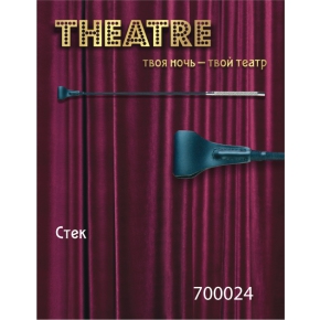 Стек с треугольным кожаным шлепком Theatre