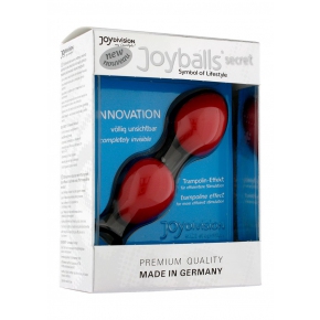 Joyballs Secret, красные — силиконовые вагинальные шарики