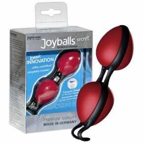 Joyballs Secret, красные — силиконовые вагинальные шарики