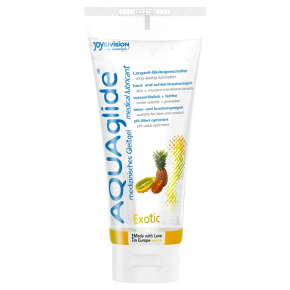 Лубрикант со вкусом экзотических фруктов Original AQUAglide Exotic, 100 мл