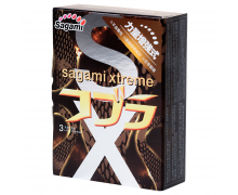 Презервативы Sagami Xtreme Cobra, 3 шт.