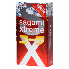 Презервативы Sagami Xtreme Cola, 10 шт.