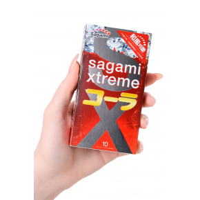 Презервативы Sagami Xtreme Cola, 10 шт.