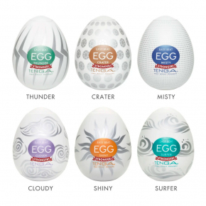 Набор мастурбаторов Tenga Egg Variety Pack Hard Boiled