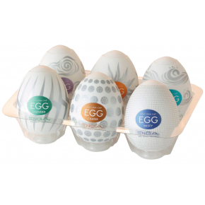 Набор мастурбаторов Tenga Egg Variety Pack Hard Boiled