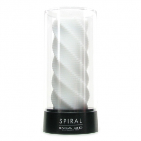 Tenga 3D Spiral — мастурбатор со спиралевидным рельефом