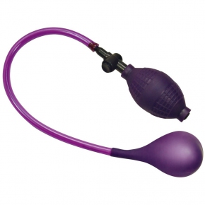 Фиолетовый анальный фаллоимитатор с расширением